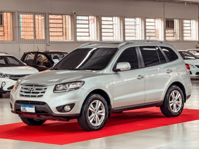 santa fe 3.5 mpfi gls 7 lugares v6 24v 285cv gasolina 4p automatico 2011 nova prata