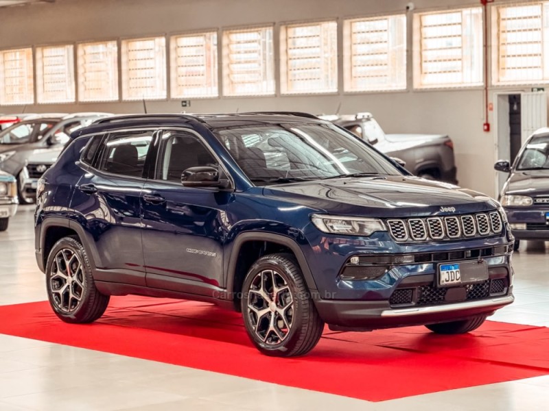 COMPASS 1.3 LONGITUDE T270 16V TURBO FLEX 4P AUTOMÁTICO - 2025 - NOVA PRATA