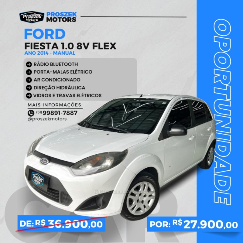 FIESTA 1.0 MPI HATCH 8V FLEX 4P MANUAL