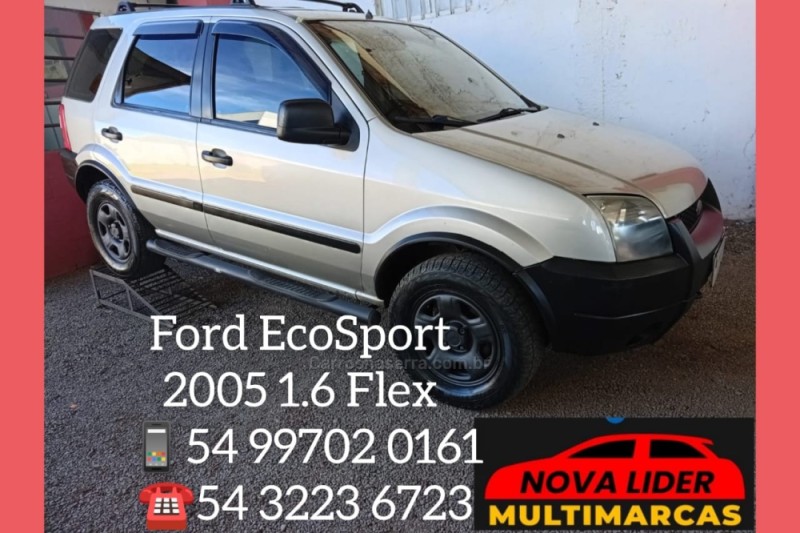ecosport 1.6 xls 8v flex 4p manual 2005 caxias do sul