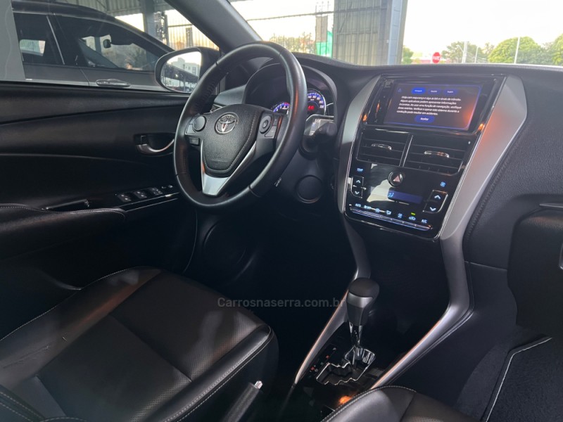 YARIS 1.5 XLS CONNECT 16V FLEX 4P AUTOMÁTICO - 2020 - BOM PRINCíPIO