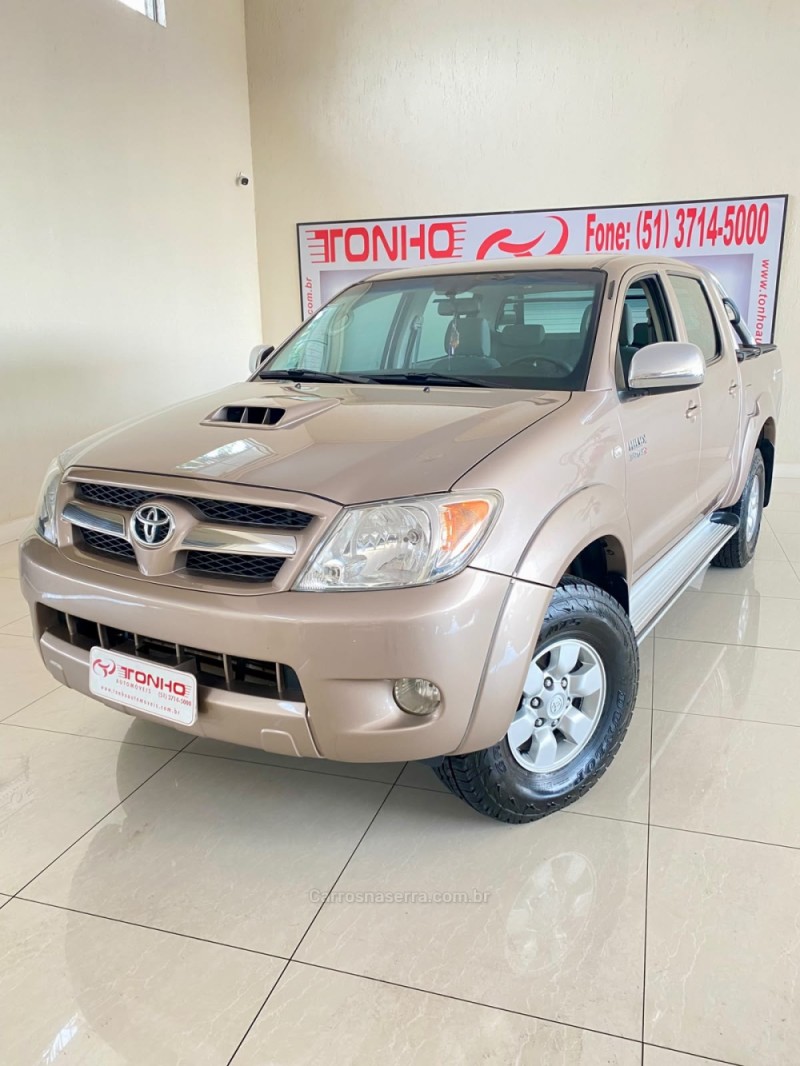 hilux 3.0 srv 4x4 cd 16v turbo intercooler diesel 4p automatico 2008 lajeado