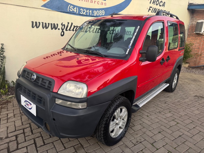 DOBLÓ 1.8 MPI ADVENTURE 8V GASOLINA 4P MANUAL - 2006 - CAXIAS DO SUL