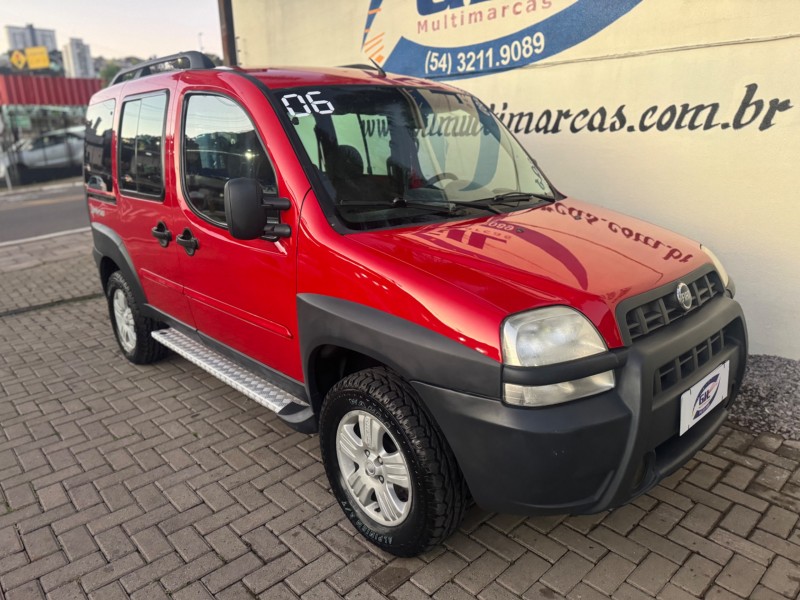 DOBLÓ 1.8 MPI ADVENTURE 8V GASOLINA 4P MANUAL - 2006 - CAXIAS DO SUL