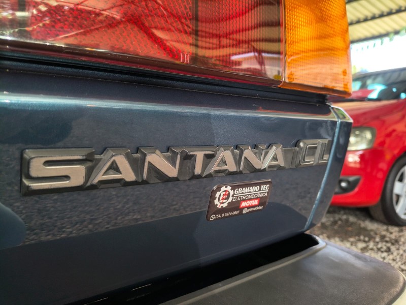 SANTANA 2.0 CL 8V GASOLINA 4P MANUAL - 1990 - CANELA