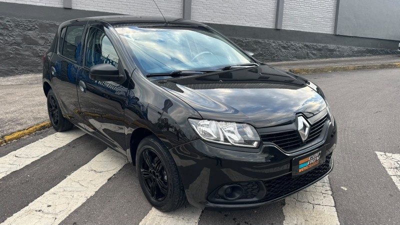 sandero 1.0 authentique 16v flex 4p manual 2016 caxias do sul