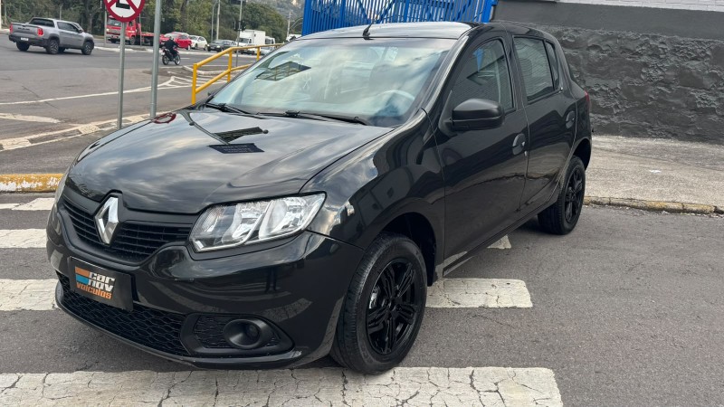 SANDERO 1.0 AUTHENTIQUE 16V FLEX 4P MANUAL - 2016 - CAXIAS DO SUL