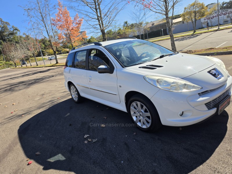 207 1.6 sw xs 16v flex 4p automatico 2013 bento goncalves