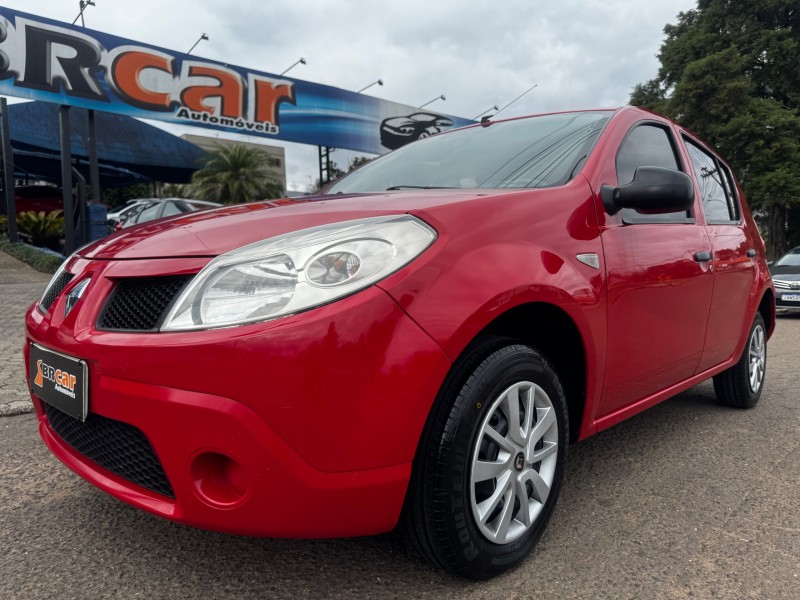 sandero 1.0 authentique 16v flex 4p manual 2011 dois irmaos