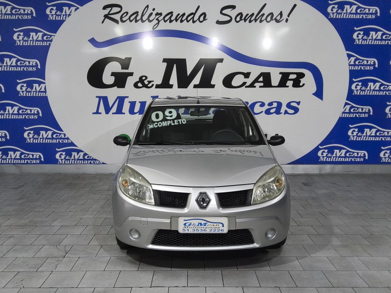 SANDERO 1.0 EXPRESSION 16V FLEX 4P MANUAL - 2009 - SãO SEBASTIãO DO CAí