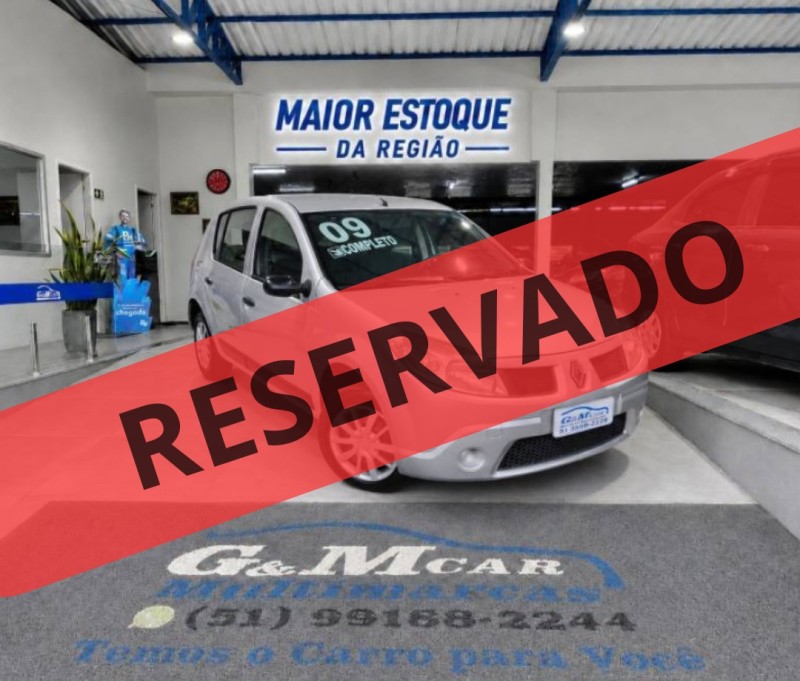 sandero 1.0 expression 16v flex 4p manual 2009 sao sebastiao do cai