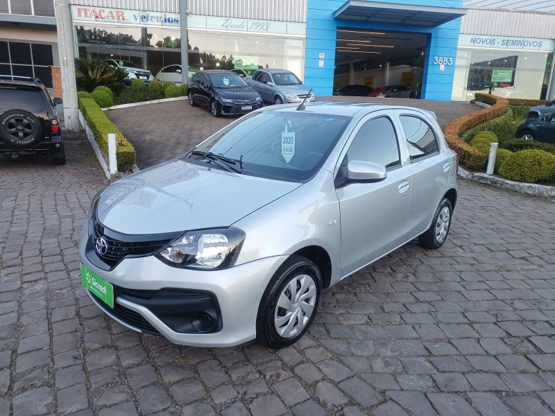 ETIOS 1.3 X 16V FLEX 4P MANUAL - 2020 - FLORES DA CUNHA