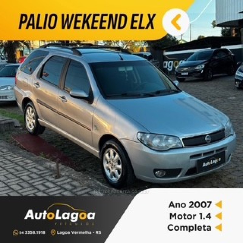 palio 1.4 mpi fire elx weekend 8v flex 4p manual 2007 lagoa vermelha