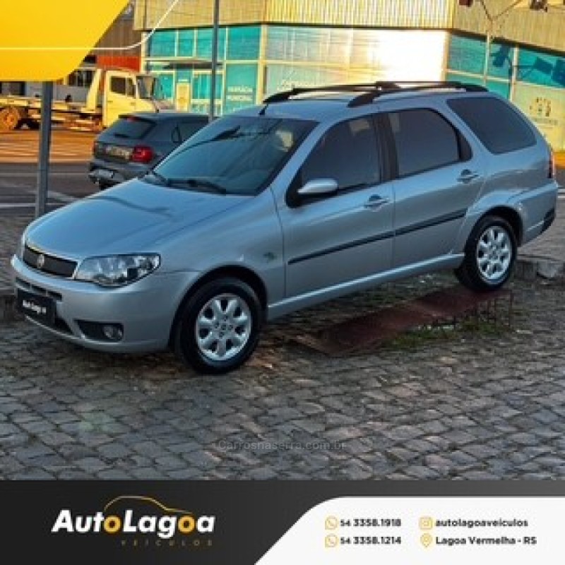 PALIO 1.4 MPI FIRE ELX WEEKEND 8V FLEX 4P MANUAL - 2007 - LAGOA VERMELHA