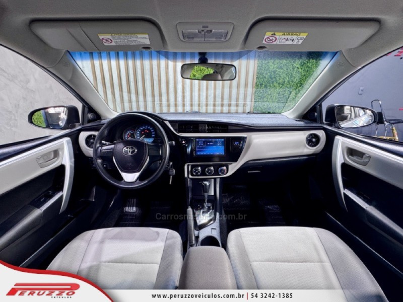 COROLLA 1.8 GLI 16V FLEX 4P AUTOMÁTICO - 2018 - NOVA PRATA