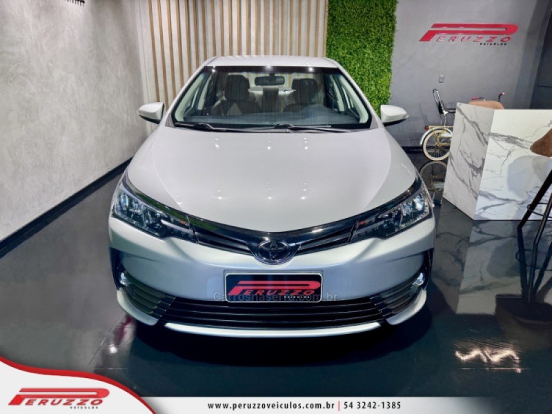 COROLLA 1.8 GLI 16V FLEX 4P AUTOMÁTICO - 2018 - NOVA PRATA