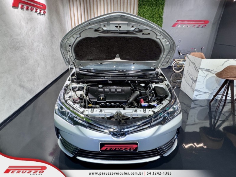COROLLA 1.8 GLI 16V FLEX 4P AUTOMÁTICO - 2018 - NOVA PRATA