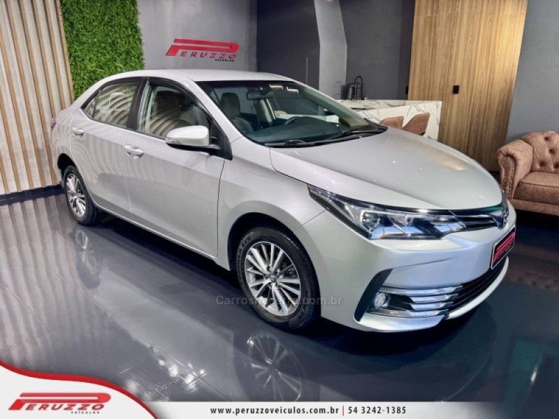 COROLLA 1.8 GLI 16V FLEX 4P AUTOMÁTICO - 2018 - NOVA PRATA