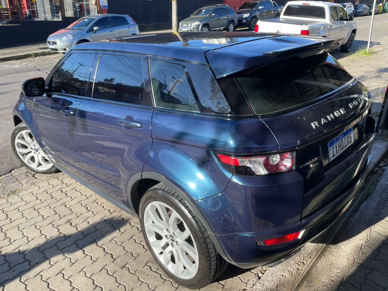 RANGE ROVER EVOQUE 2.0 DYNAMIC 4WD 16V GASOLINA 4P AUTOMÁTICO - 2013 - CAXIAS DO SUL