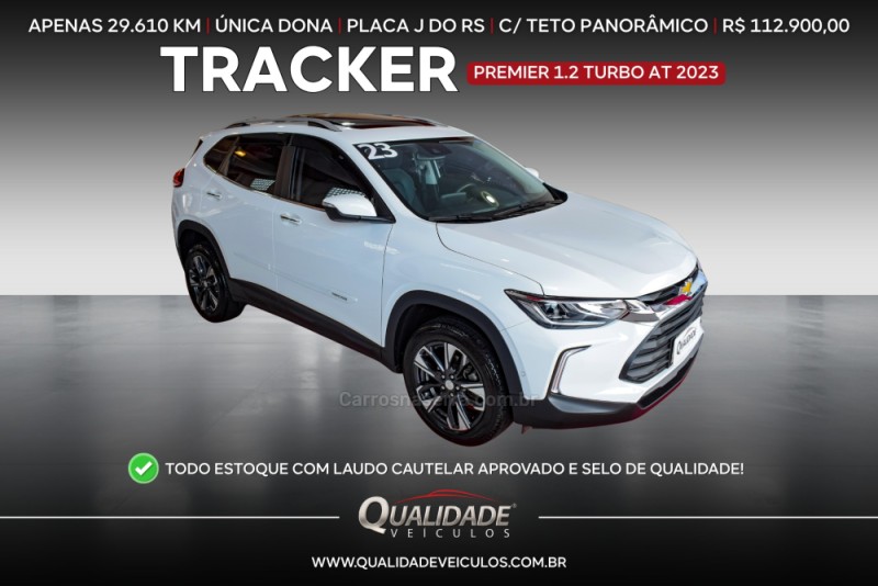 TRACKER 1.2 12V PREMIER TURBO FLEX 4P AUTOMÁTICO