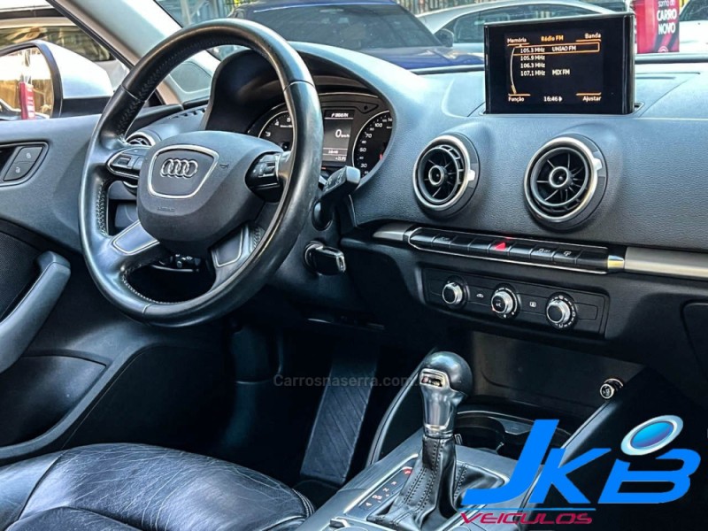 A3 1.4 TFSI SPORTBACK 16V GASOLINA 4P S-TRONIC - 2016 - NOVO HAMBURGO
