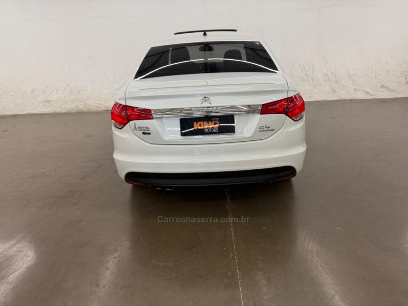 C4 LOUNGE 1.6 EXCLUSIVE 16V TURBO GASOLINA 4P AUTOMÁTICO - 2014 - CAXIAS DO SUL