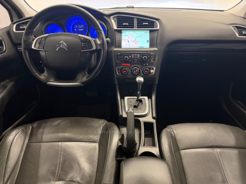 C4 LOUNGE 1.6 EXCLUSIVE 16V TURBO GASOLINA 4P AUTOMÁTICO - 2014 - CAXIAS DO SUL