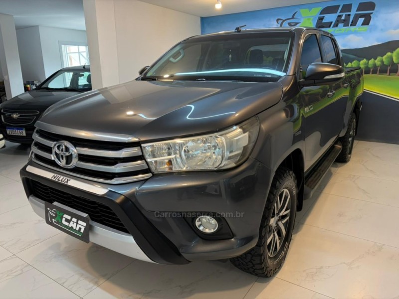 hilux 2.8 sr 4x4 cd 16v diesel 4p automatico 2017 bento goncalves