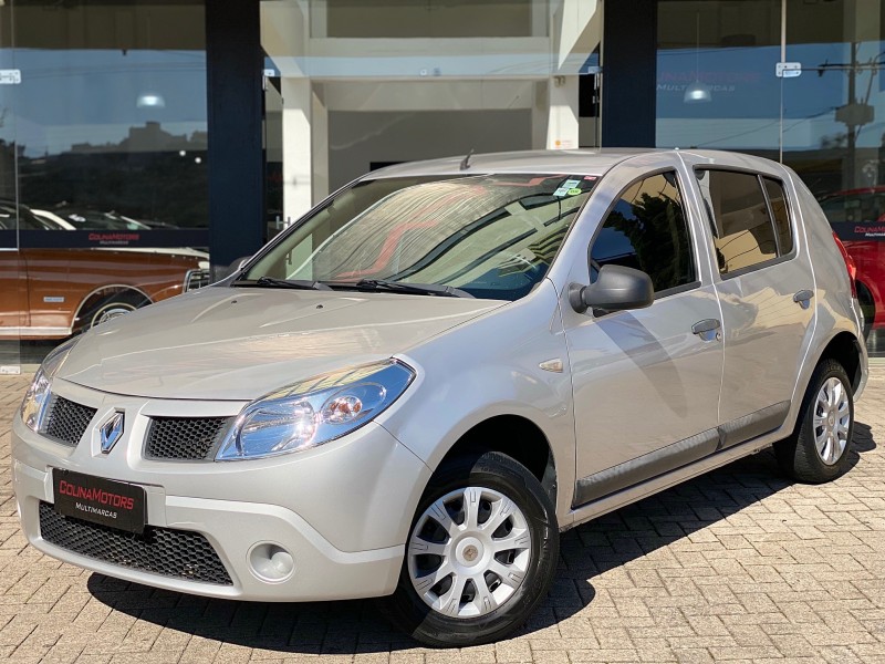sandero 1.0 expression 16v flex 4p manual 2010 caxias do sul