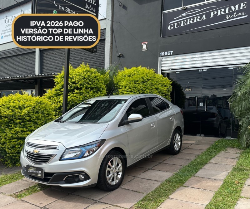 prisma 1.4 mpfi ltz 8v flex 4p automatico 2016 caxias do sul