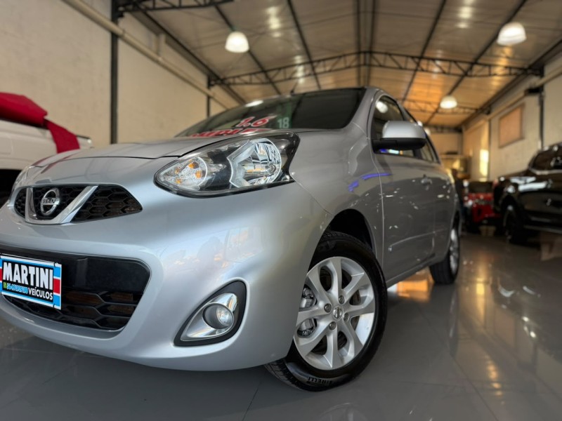 MARCH 1.6 SV 16V FLEX 4P MANUAL - 2018 - CAXIAS DO SUL