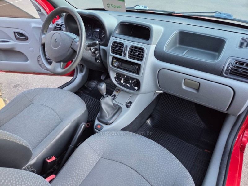 CLIO 1.0 AUTHENTIQUE 8V GASOLINA 4P MANUAL - 2011 - PICADA CAFé