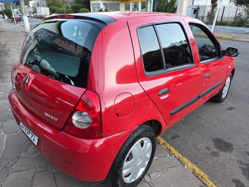 CLIO 1.0 AUTHENTIQUE 8V GASOLINA 4P MANUAL - 2011 - PICADA CAFé