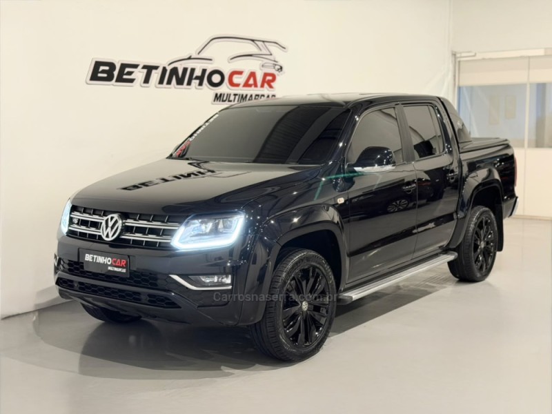 AMAROK 3.0 V6 TDI HIGHLINE CD DIESEL 4MOTION AUTOMÁTICO - 2018 - ESTâNCIA VELHA