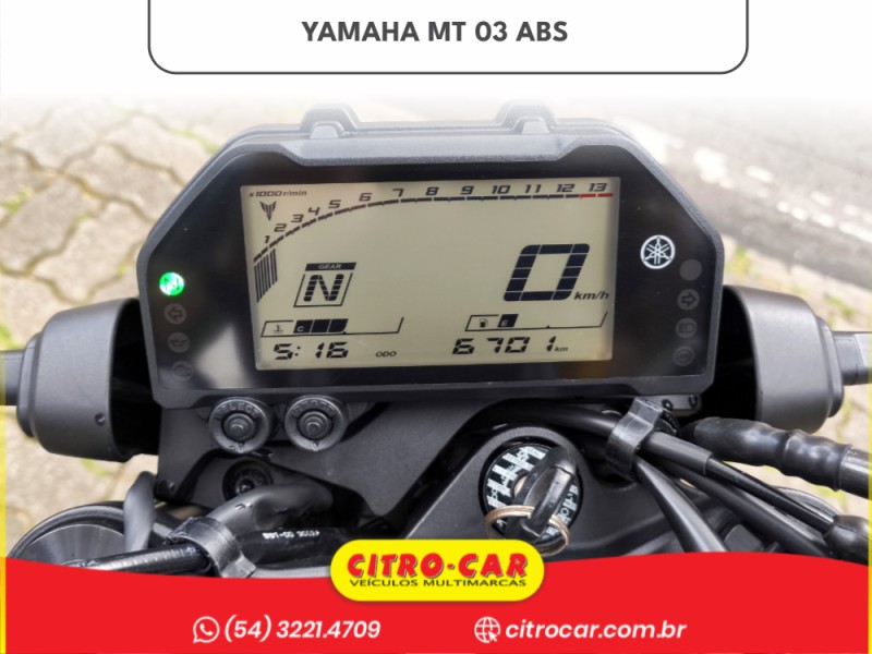 MT 03 ABS - 2024 - CAXIAS DO SUL