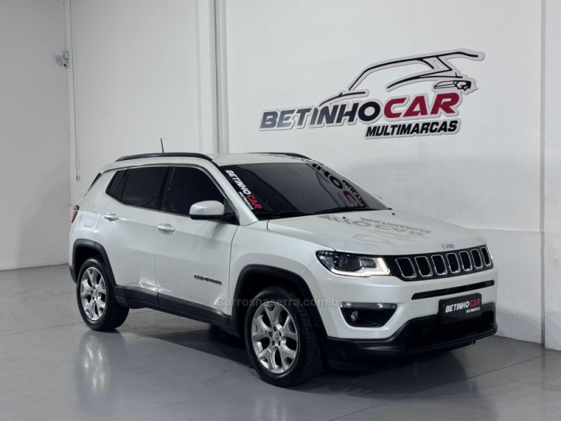 COMPASS 2.0 16V DIESEL LONGITUDE 4X4 AUTOMÁTICO - 2021 - ESTâNCIA VELHA