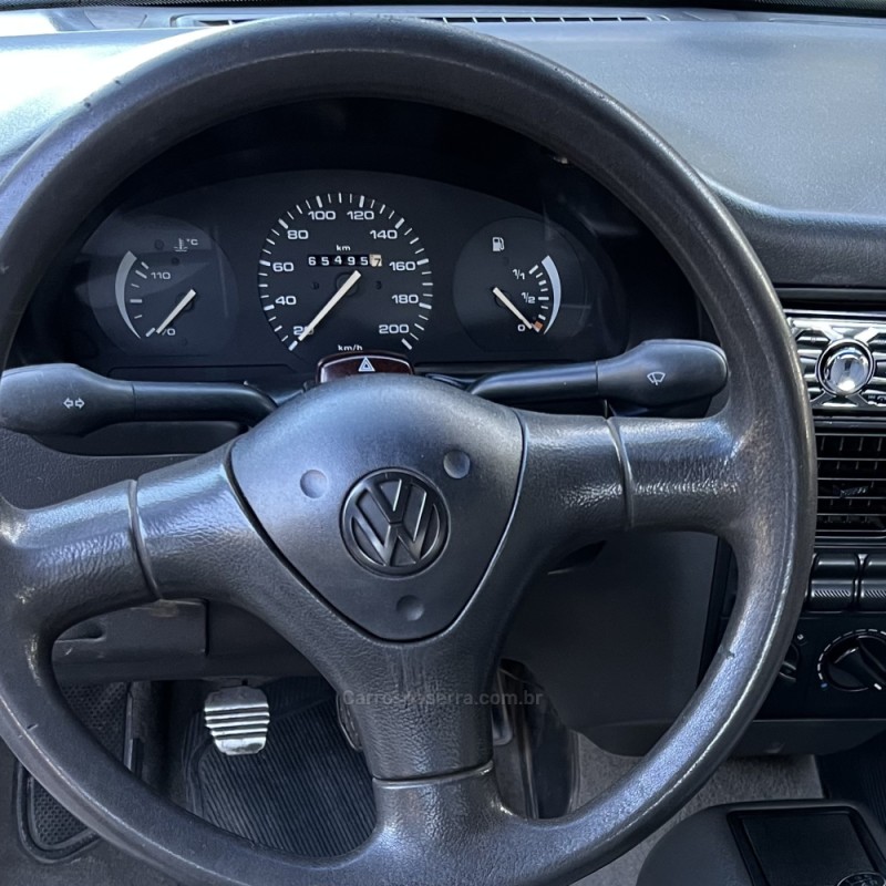 GOL 1.6 CLI 8V GASOLINA 2P MANUAL - 1995 - NOVA PRATA