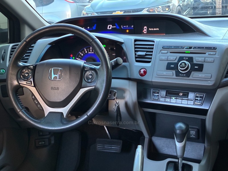 CIVIC 1.8 LXS 16V GASOLINA 4P AUTOMÁTICO - 2014 - VENâNCIO AIRES