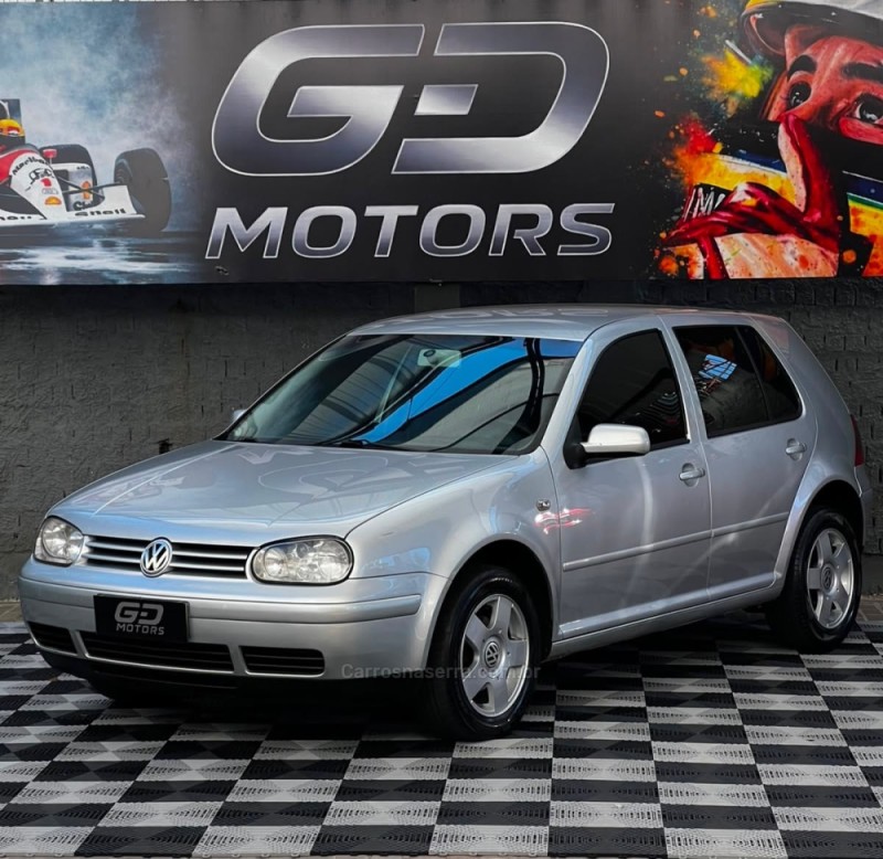 GOLF 1.6 MI 8V GASOLINA 4P MANUAL - 2002 - PASSO FUNDO
