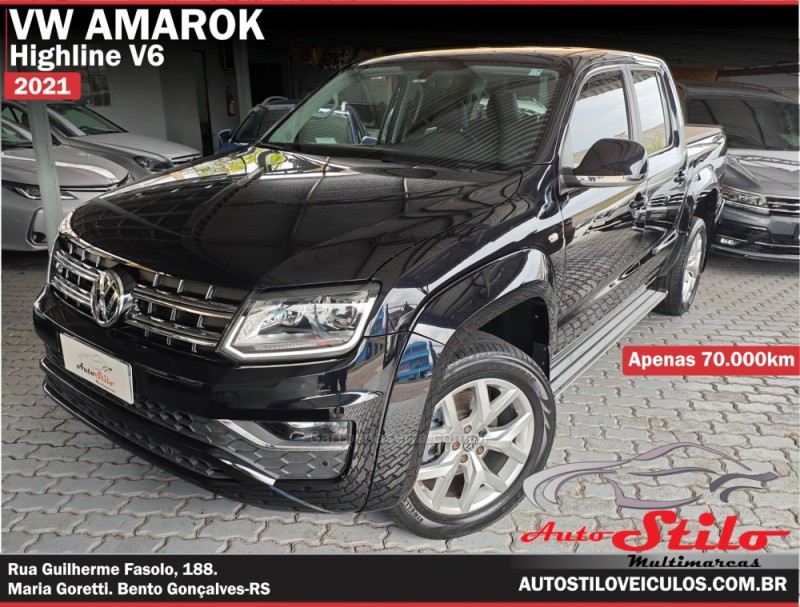 amarok 3.0 v6 tdi highline cd diesel 4motion automatico 2021 bento goncalves