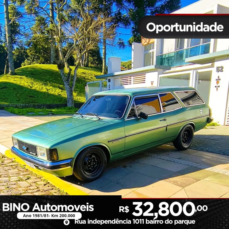 caravan 2.5 comodoro 8v gasolina 2p manual 1981 farroupilha