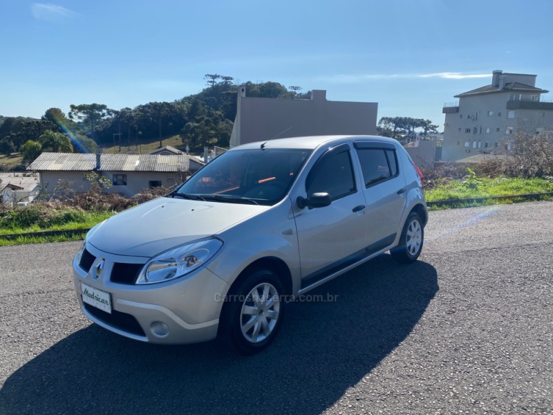 sandero 1.6 expression 8v flex 4p manual 2009 flores da cunha