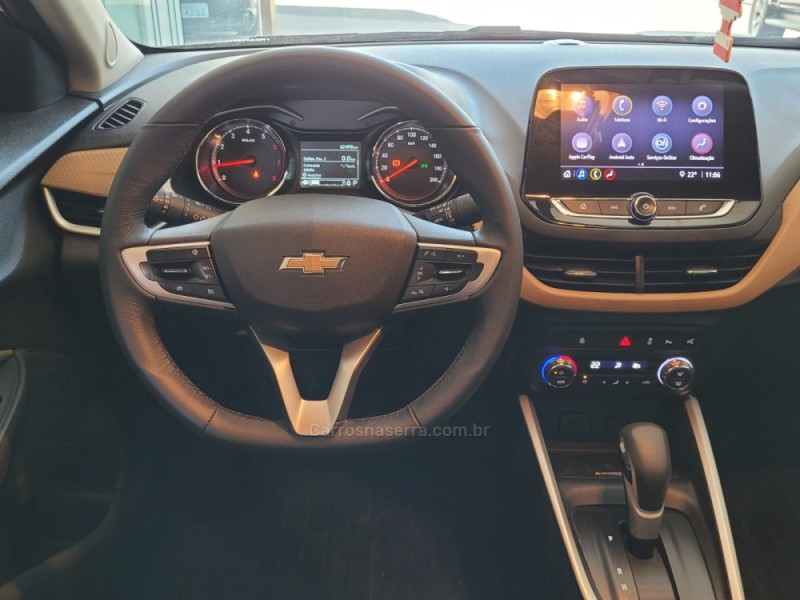 ONIX 1.0 PREMIER II 12V TURBO FLEX 4P AUTOMÁTICO - 2021 - CANELA