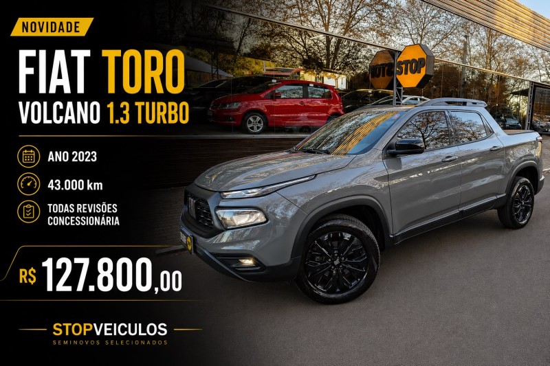 toro 1.3 volcano t270 4x2 16v flex 4p automatico 2023 dois irmaos