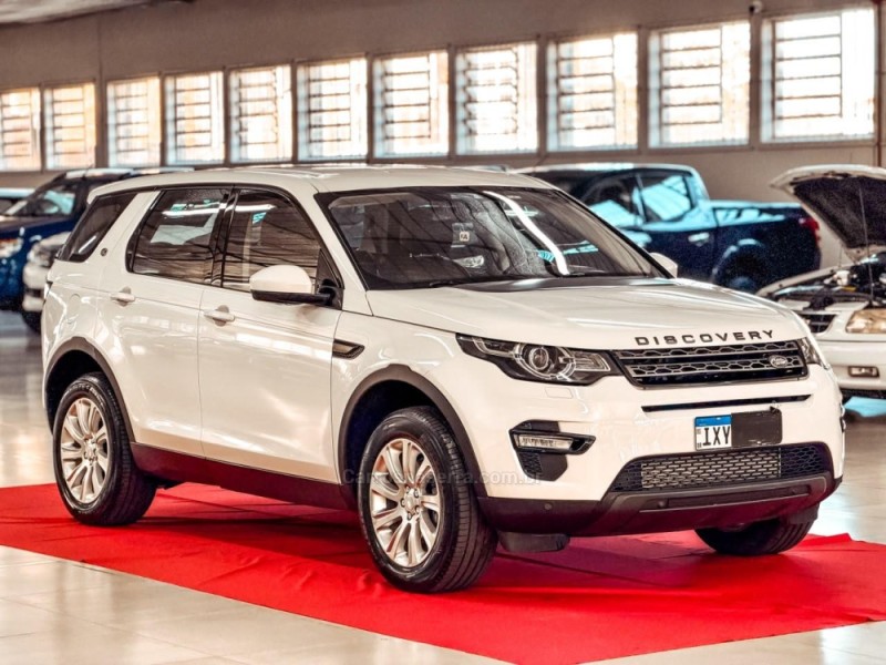 DISCOVERY SPORT 2.0 16V SI4 TURBO GASOLINA SE 4P AUTOMÁTICO - 2016 - NOVA PRATA