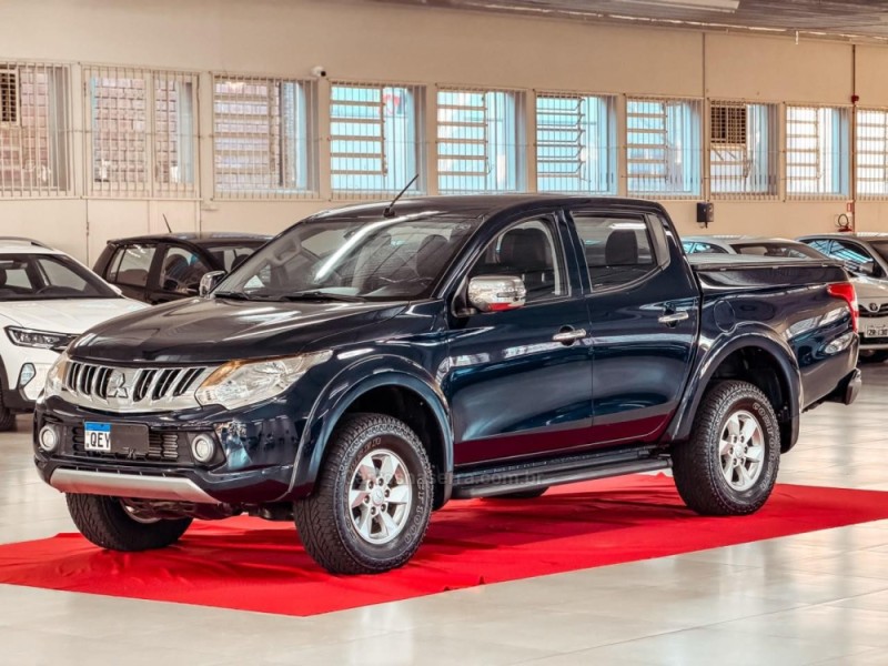l200 triton 2.4 16v turbo diesel sport hpe cd 4p 4x4 automatico 2018 nova prata