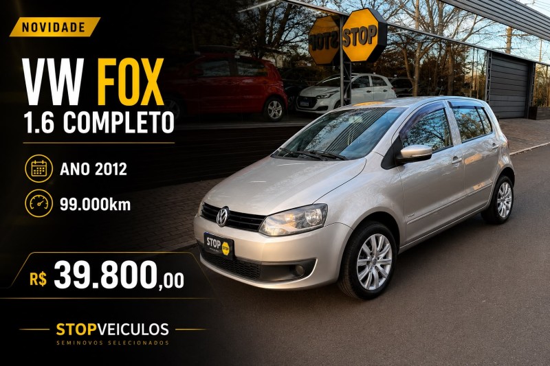 fox 1.6 mi itrend 8v flex 4p manual 2012 dois irmaos