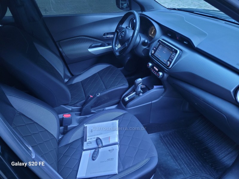 KICKS 1.6 16V FLEX SV 4P XTRONIC - 2017 - NOVA PRATA