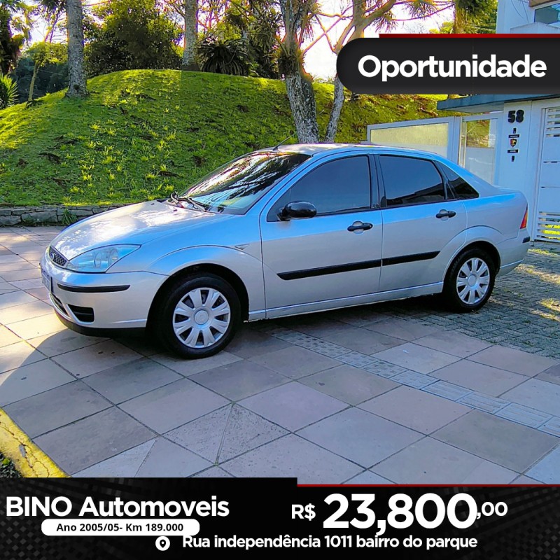 focus 1.6 gl 8v gasolina 4p manual 2005 farroupilha