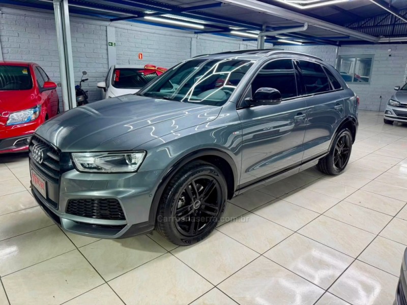 q3 1.4 tfsi black edition s tronic flex 4p automatico 2018 estancia velha